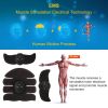ABS Stimulator Muscle Toner EMS Abdominal Toning Belts Body Fitness Trainer w/ 6Modes