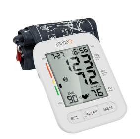 PS800B18 Upper Arm sphygmomanometer Home sphygmomanometer Portable sphygmomanometer 63x82 Large display with LED background light 2x120 Reading M