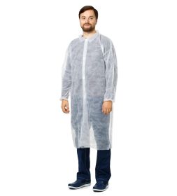 Pack of 10 Disposable Lab Coats for Adults