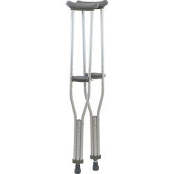 Aluminum Underarm Crutches Adult 5'2 -5'10 Pair