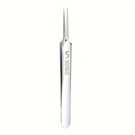 1pc Fine Tweezers For Removing Blackheads And Acne, Stainless Steel, Suitable For All Skin Types, No Fragrance (Color: Silvery 1 pcs)