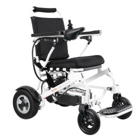 VEVOR Electric Wheelchair for Adults Seniors, 300 lbs Weight Capacity, 17.7 in Width Lightweight Foldable Motorized Power Wheelchairs (Backrest Angle: Unadjustable, Seat Width: 17 in)